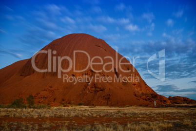 Sunrise in the Australian Outback