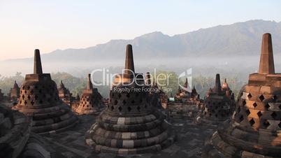 Borobudur temple sunrise