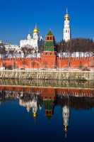 Moscow Kremlin and reflection