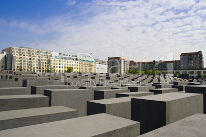 Das Holocaust Mahnmal in Berlin