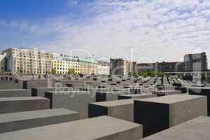 Das Holocaust Mahnmal in Berlin