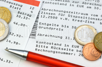 Kontoführungskosten, Account management costs