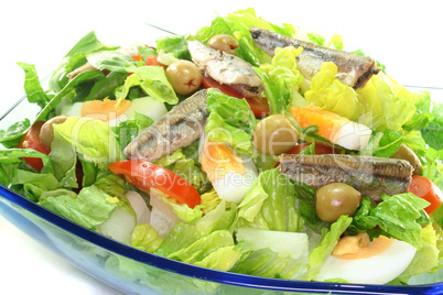 Chefsalat mit Anchovis