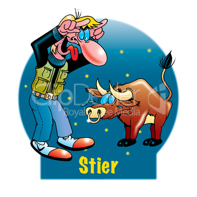 Lustige Sternzeichen: Stier