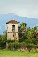 old bell tower in Georgia