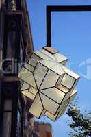 street lantern in Granada, Spain