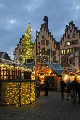 Weihnachtsmakt auf dem Frankfurter Römer