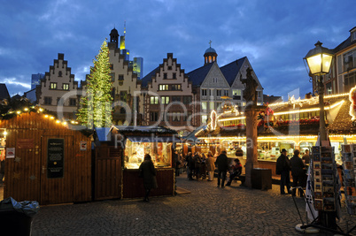 Weihnachtsmakt auf dem Frankfurter Römer