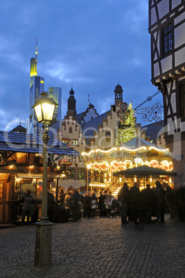 Weihnachtsmakt auf dem Frankfurter Römer