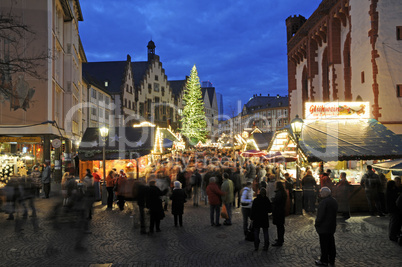 Weihnachtsmarkt auf dem Frankfurter Römer