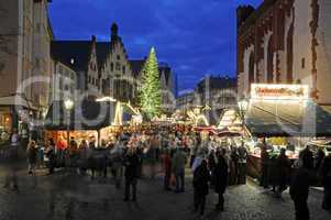 Weihnachtsmarkt auf dem Frankfurter Römer