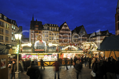 Weihnachtsmarkt auf dem Frankfurter Römer