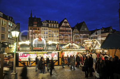 Weihnachtsmarkt auf dem Frankfurter Römer