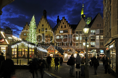 Weihnachtsmarkt auf dem Frankfurter Römer