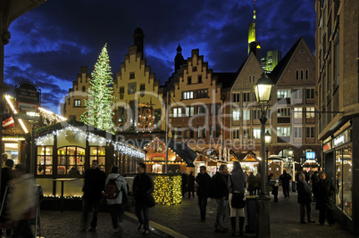 Weihnachtsmarkt auf dem Frankfurter Römer