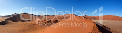 Die roten Dünen des Sossusvlei Die roten Dünen des Sossusvlei