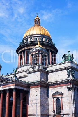 St. Isaac's Cathedral (Isaakevsky Sobor) in St. Petersburg