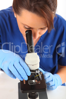 Nurse in Laboratory