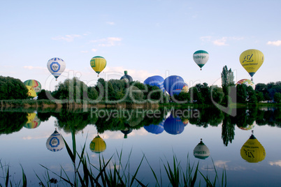 Heißluftballons