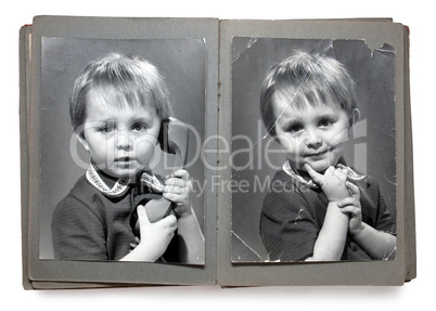 Vintage photoalbum