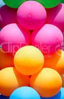 Colourful air balloons.