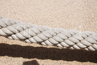 Ein dickes Seil
