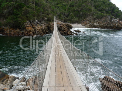 Hängebrücke in Südafrika