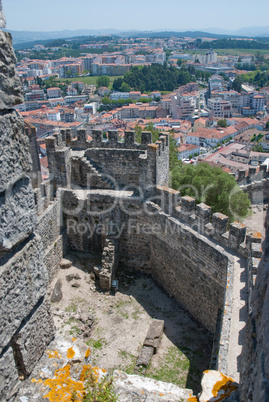 Ancient walls in a Castle