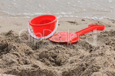 Sand Pail and Shovel