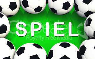 Fussballspiel