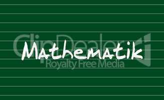 Kreidetafel - Mathematik