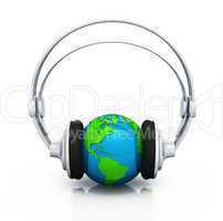 3D - World Party Sound - green blue silver