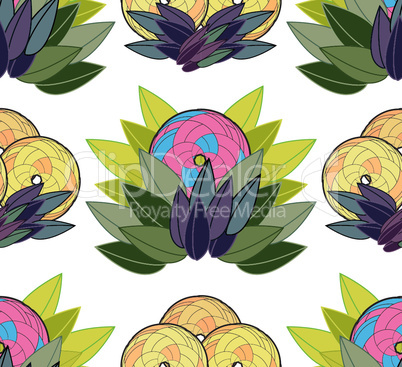 Exotic seamless background _ 2