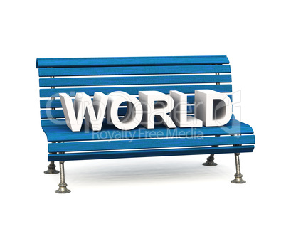 Worldbank - Weltbank blau silber