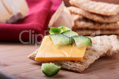 Wheat crackers