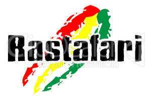 Rastafari Flag - red yellow green