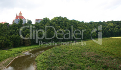 Dried dam in Brno