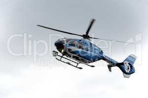 Police helicopter