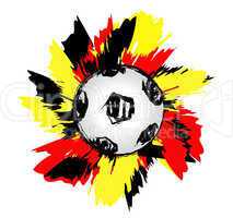 Fresh german soccer ball - Deutscher Fussball 03