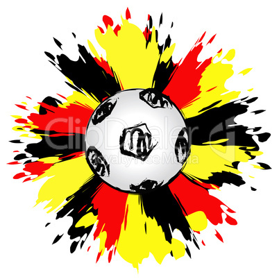 Fresh german soccer ball - Deutscher Fussball
