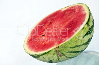 halbierte Melone
