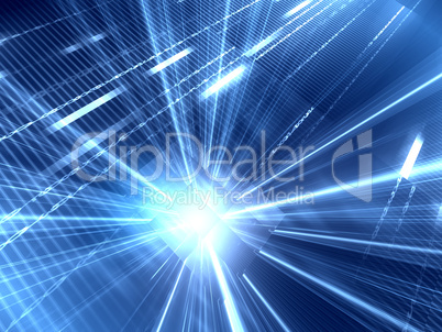 Abstract blue background