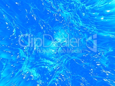 Blue water background