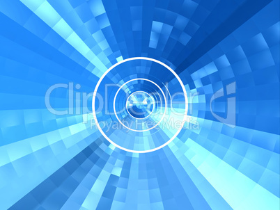 Abstract blue background