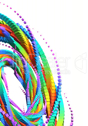 3D Rainbow Mandala 03