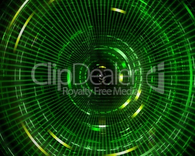 Digital matrix background
