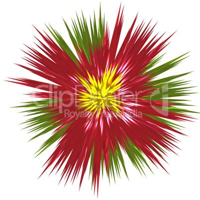 Abstract flower