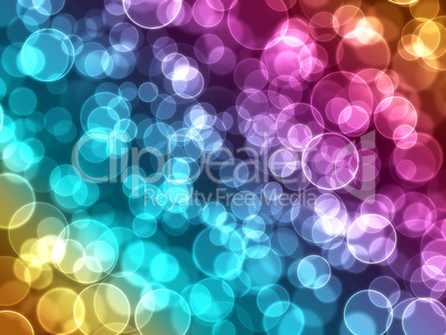 Abstract bokeh holiday lights  background
