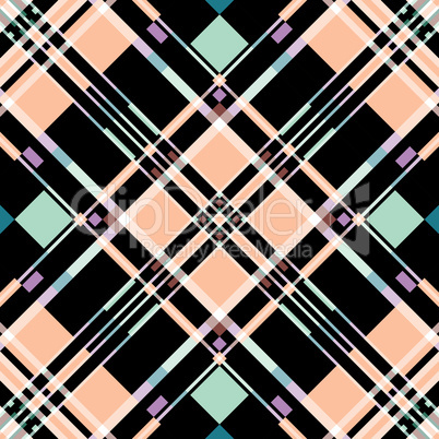 Seamless Checkered Diagonal Pattern