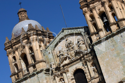 Cathedral in Oaxaca city